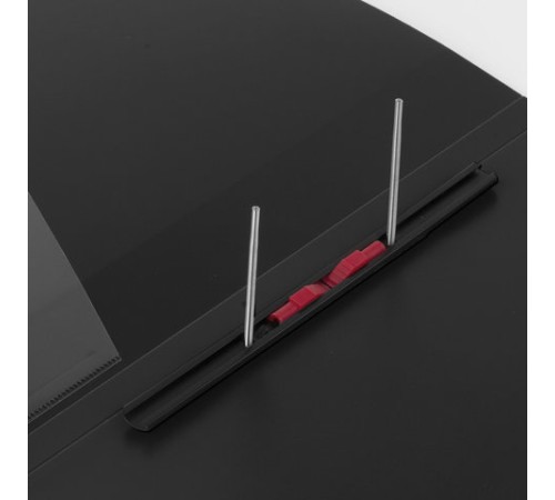 Папка с металлическим скоросшивателем и внутренним карманом BRAUBERG 