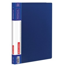 Папка с металлическим скоросшивателем и внутренним карманом BRAUBERG 