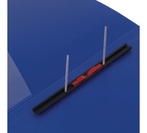 Папка с металлическим скоросшивателем и внутренним карманом BRAUBERG 