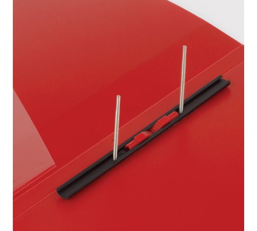 Папка с металлическим скоросшивателем и внутренним карманом BRAUBERG 