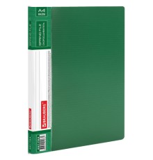 Папка с металлическим скоросшивателем и внутренним карманом BRAUBERG 