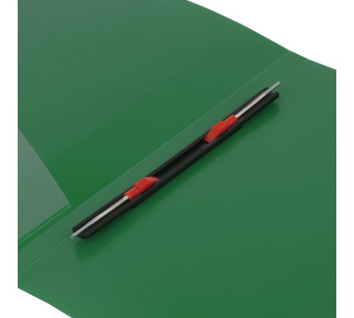 Папка с металлическим скоросшивателем и внутренним карманом BRAUBERG 