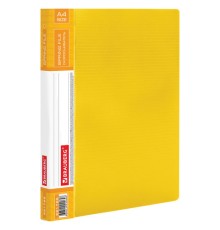 Папка с металлическим скоросшивателем и внутренним карманом BRAUBERG 