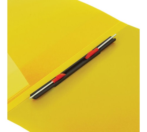 Папка с металлическим скоросшивателем и внутренним карманом BRAUBERG 