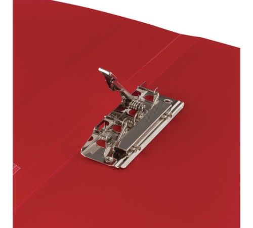 Папка с боковым металлическим прижимом и внутренним карманом BRAUBERG 