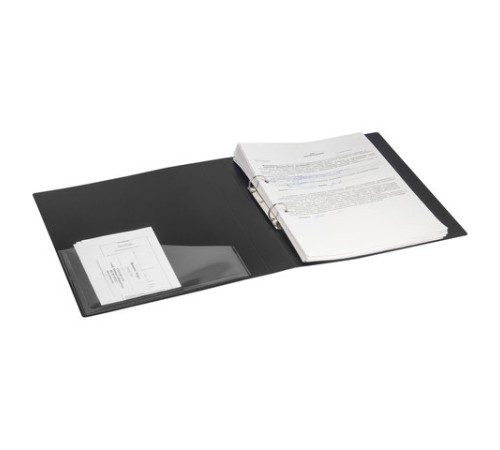 Папка на 2 кольцах BRAUBERG 