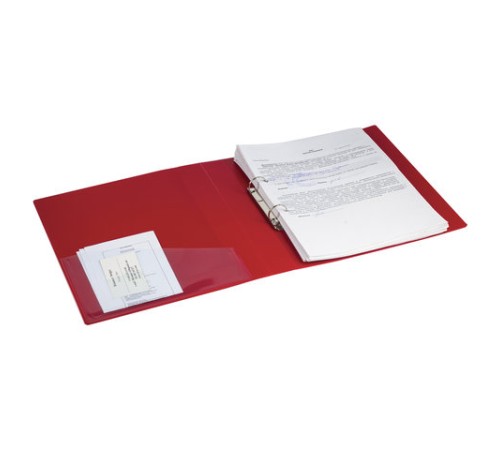 Папка на 2 кольцах BRAUBERG 