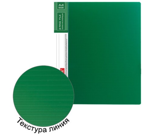 Папка на 2 кольцах BRAUBERG 