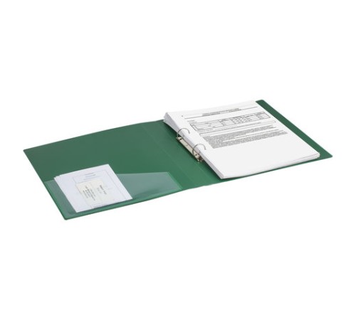 Папка на 2 кольцах BRAUBERG 