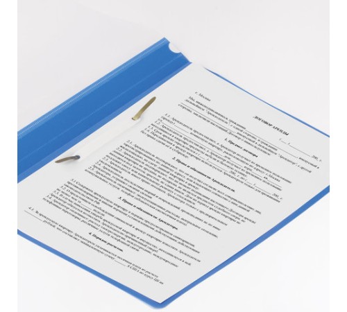 Скоросшиватель пластиковый BRAUBERG, А4, 130/180 мкм, ассорти, 221820