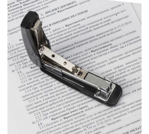 Скобы для степлера №24/6, 1000 штук, ОФИСНАЯ ПЛАНЕТА, до 30 листов, 222005