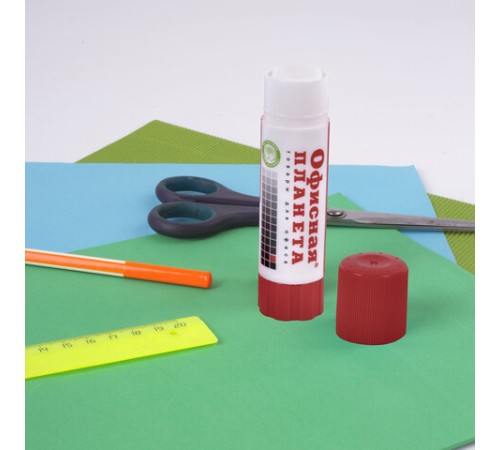 Клей-карандаш ОФИСНАЯ ПЛАНЕТА, 15 г, 222013