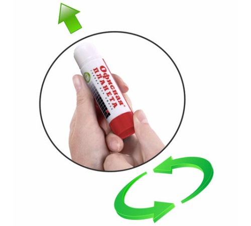 Клей-карандаш ОФИСНАЯ ПЛАНЕТА, 15 г, 222013