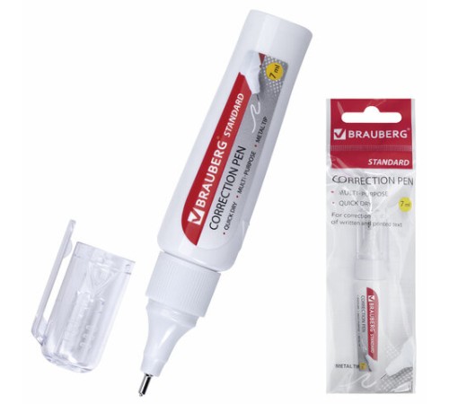 Ручка-корректор BRAUBERG 