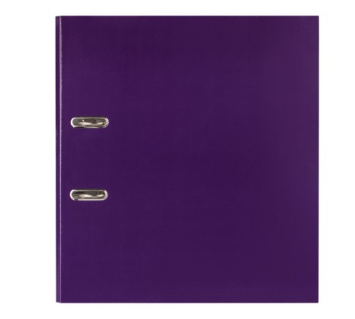 Папка-регистратор BRAUBERG, ламинированная, 75 мм, фиолетовая, 222073