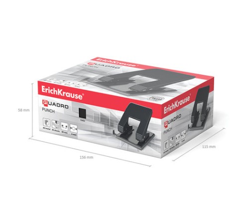 Дырокол металлический ERICH KRAUSE 