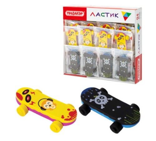 Ластик фигурный ПИФАГОР 