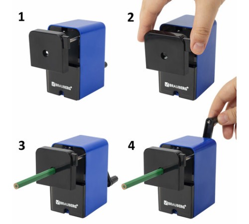 Точилка механическая BRAUBERG 