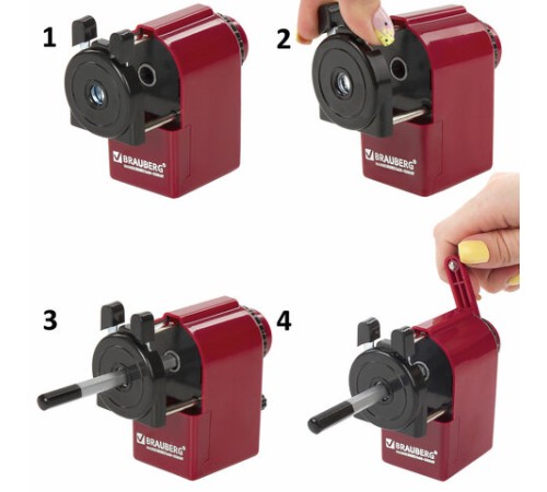 Точилка механическая BRAUBERG 