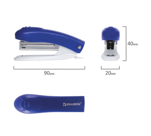 Степлер №10 BRAUBERG 