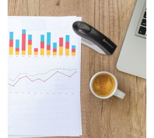 Степлер №24/6, 26/6 BRAUBERG 