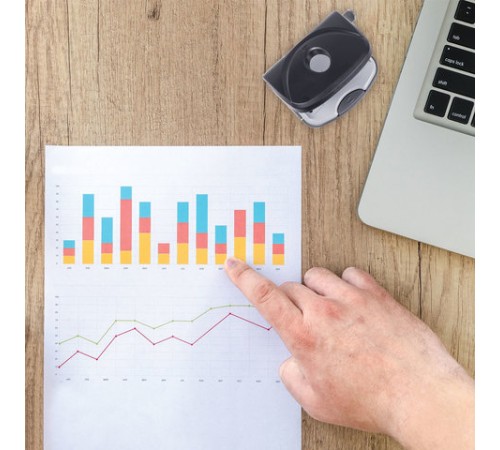 Дырокол BRAUBERG 