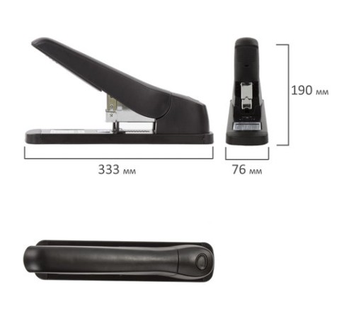 Степлер МОЩНЫЙ №24/6-23/13 BRAUBERG 