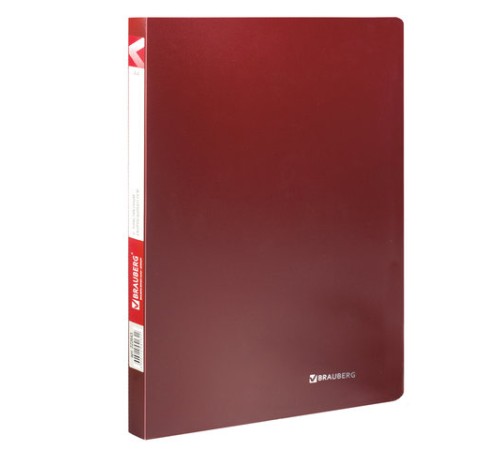 Папка с пластиковым скоросшивателем BRAUBERG 