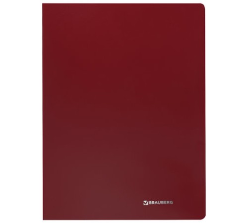 Папка с пластиковым скоросшивателем BRAUBERG 