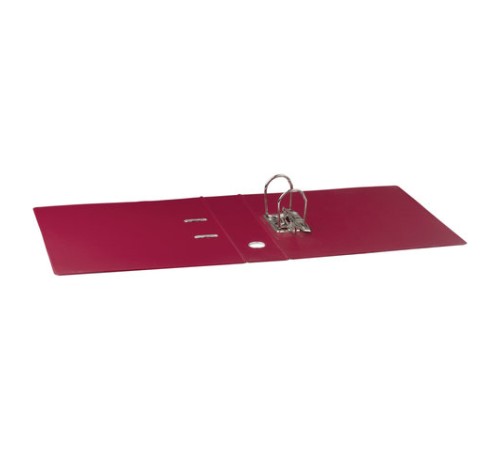 Папка-регистратор BRAUBERG с двухсторонним покрытием из ПВХ, 70 мм, бордовая, 222653