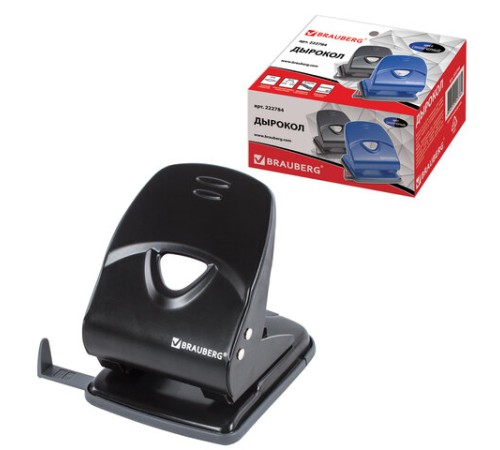 Дырокол металлический BRAUBERG 