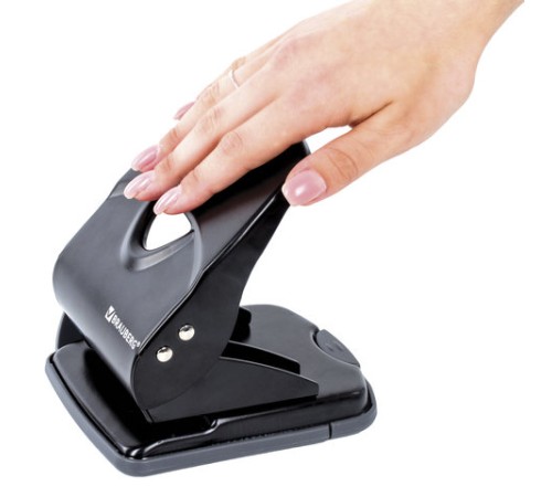 Дырокол металлический BRAUBERG 