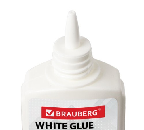 Клей ПВА BRAUBERG (бумага, картон, дерево), 65 г, 222924