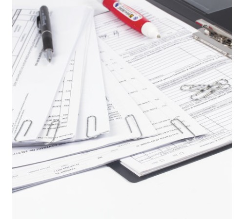 Скрепки большие 50 мм, ОФИСМАГ, оцинкованные, гофрированные, 50 шт., в картонной коробке, 223090