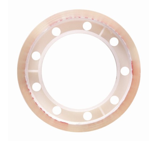 Клейкие ленты 12 мм х 10 м канцелярские BRAUBERG, комплект 12 шт., прозрачные, гарантированная длина, 223122