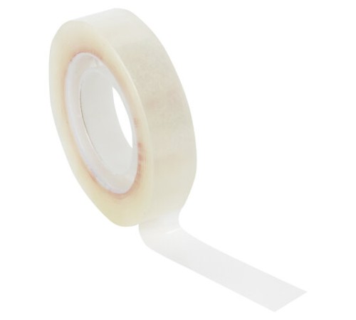 Клейкие ленты 12 мм х 33 м канцелярские BRAUBERG, комплект 12 шт., прозр., гарант. длина, 223123