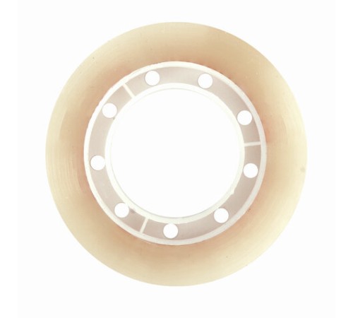 Клейкие ленты 19 мм х 33 м канцелярские ОФИСМАГ, комплект 4 шт., прозрачные, гарантированная длина, 223127