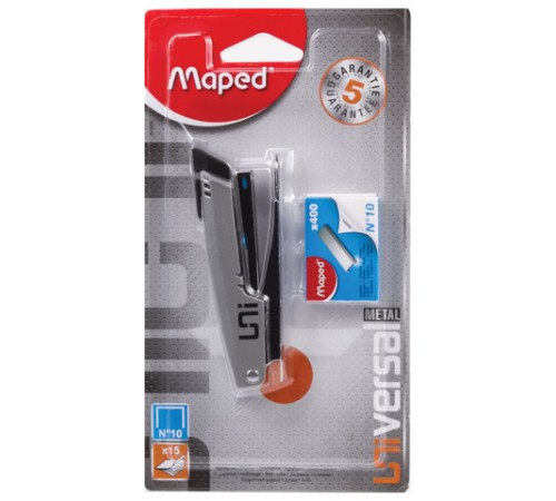 Степлер №10 металлический MAPED 