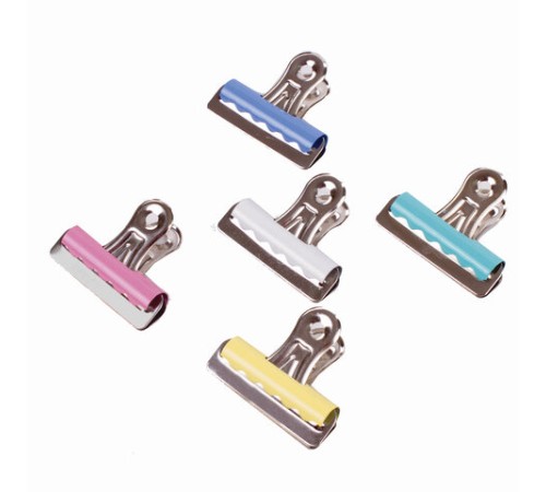 Зажимы-бульдоги для бумаг большие BRAUBERG, КОМПЛЕКТ 10 шт., 57 мм, на 90 листов, картонная коробка, 223514