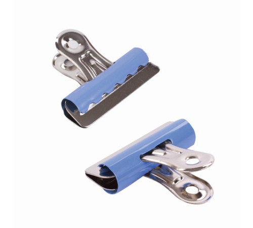 Зажимы-бульдоги для бумаг большие BRAUBERG, КОМПЛЕКТ 10 шт., 57 мм, на 90 листов, картонная коробка, 223514