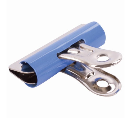 Зажимы-бульдоги для бумаг большие BRAUBERG, КОМПЛЕКТ 10 шт., 57 мм, на 90 листов, картонная коробка, 223514