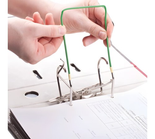 Механизмы для скоросшивания металло-пластиковые, КОМПЛЕКТ 10 шт., 80х110 мм, STAFF, 223525