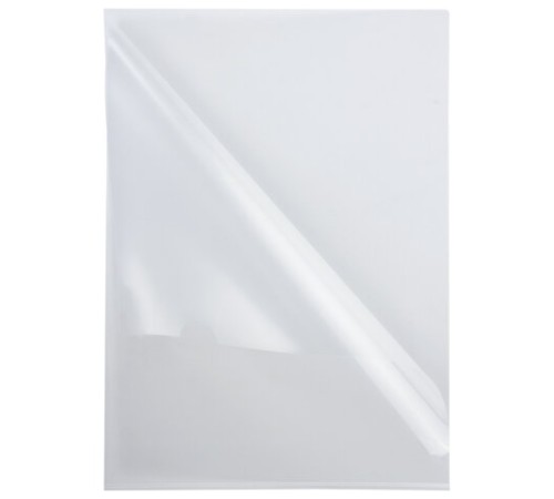 Папка-уголок BRAUBERG, прозрачная, 0,10 мм, 223966