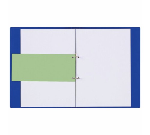 Разделители листов (полосы 240х105 мм) картонные, КОМПЛЕКТ 100 штук, зеленые, BRAUBERG, 223971