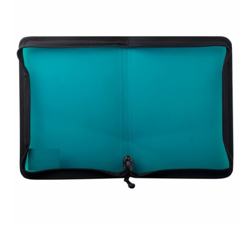 Папка на молнии пластиковая BRAUBERG 