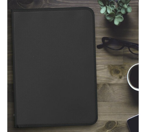 Папка на молнии пластиковая BRAUBERG 