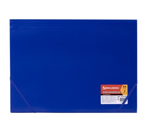 Папка на резинках BRAUBERG 