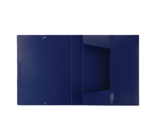 Папка-короб на резинках BRAUBERG, 50 мм, синяя, 0,7 мм, 224162