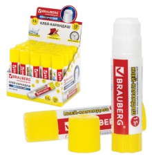 Клей-карандаш BRAUBERG 