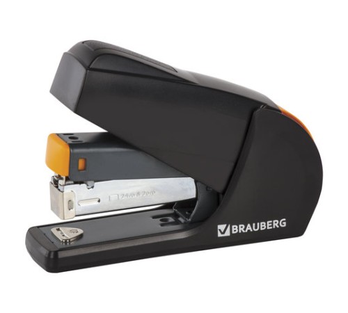 Степлер ЭНЕРГОСБЕРЕГАЮЩИЙ №24/6, 26/6 BRAUBERG 
